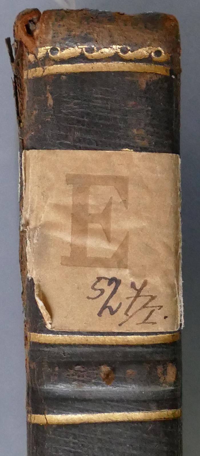 - (Országos Rabbiképző Intézet), Etikett: Signatur; 'E 527 / I'. 