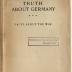 Z-1393 : Truth about Germany : facts about the war (1914)