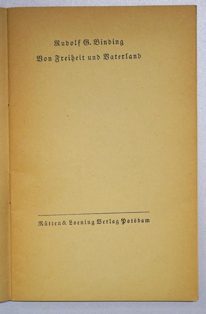D 04 117 : Von Freiheit und Vaterland (1910)