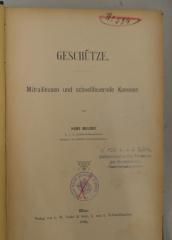 E 103-4 : Geschütze : Mitrailleusen und schnellfeuernde Kanonen : Waffenlehre (1896)