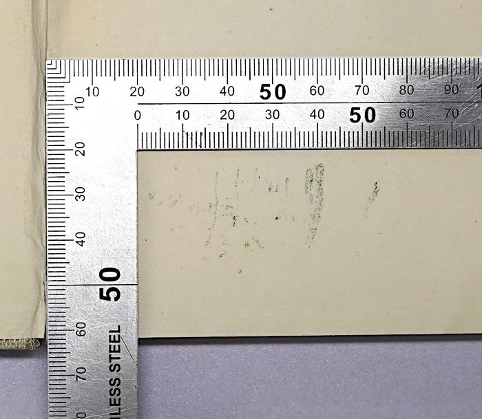 D 072 Scheu : Ostpreußen (1936);-, Radiert / Rasiert: ; '[...][Radierung?]'