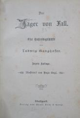 III 30630 ao: Der Jäger von Fall : Eine Hochlandsgeschichte (um 1903)