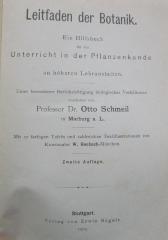 Kf 452 b: Leitfaden der Botanik : Ein Hilfsbuch für den Unterricht in der Pflanzenkunde an höheren Lehranstlaten (1904)