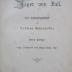 III 30630 ao: Der Jäger von Fall : Eine Hochlandsgeschichte (um 1903)