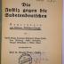 D 08 Jus : Die Justiz gegen die Sudetendeutschen (1933)