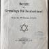 Zsq 1000 : Bericht der Großloge für Deutschland : Organ d. 8. Distrikts U.O.B.B. (1909-1910)
