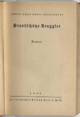 Z-1992 : Standschütze Bruggler : Roman (1941)