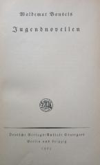 III 123888 2.Ex. Ers.: Jugendnovellen (1923)