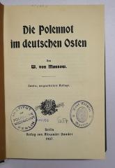 G 54 Mas : Die Polennot im deutschen Osten (1907)