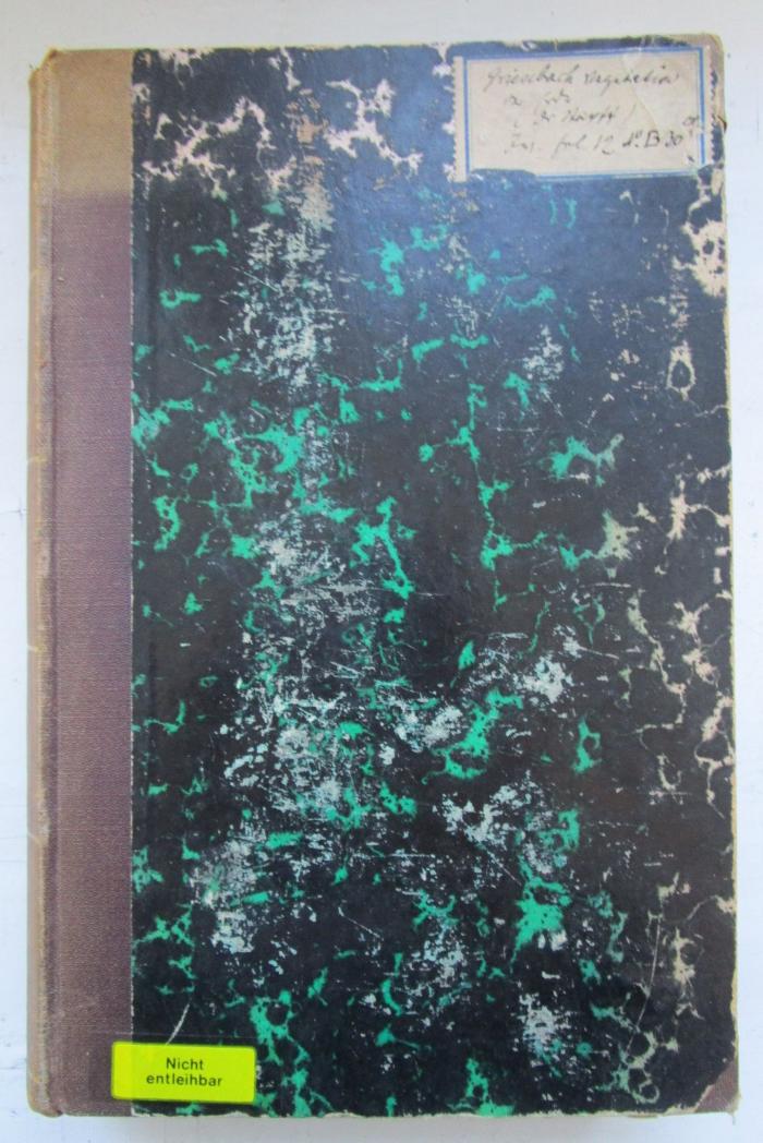 Kf 713 1: Die Vegetation der Erde nach ihrer klimatischen Anordnung : Ein Abriss der vergleichenden Geographie der Pflanzen (1872)