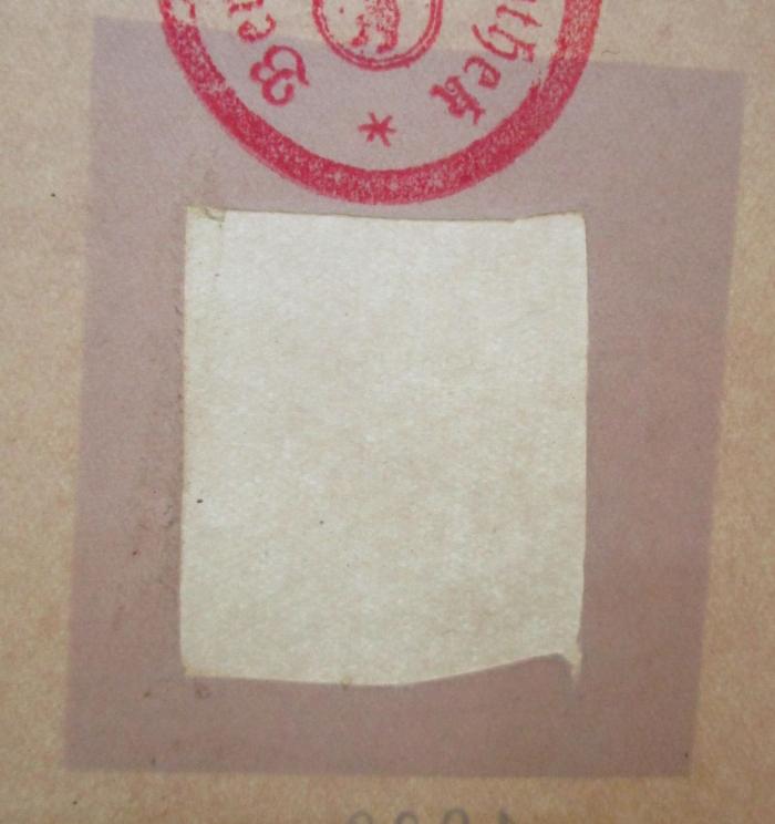 III 66493 1929: Verwirrung der Gefühle : Drei Novellen (1929);- (unbekannt), Ausschnitt: . 