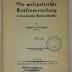 G 256 Hoe : Die weltpolitische Kräfteverteilung seit den Pariser Friedensschlüssen (1930)