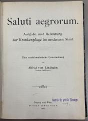 Q 00/1316 : Saluti aegrorum (1905)