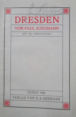 IV 55 46 2.Ex.: Dresden (1909)