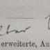 - (Ueth[?], Walter), Von Hand: Autogramm, Name; 'Walter Ueth.'.  (Prototyp)