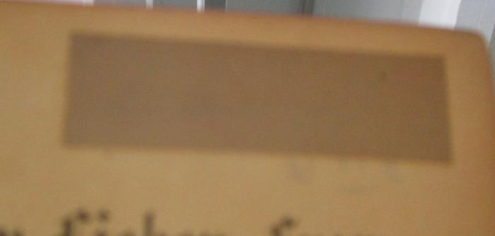 Uh 1006: Die Verehrung unserer lieben Frau : Betrachtungspunkte für die Feste der Gottesmutter sowie für Mai und Oktober (1902);-, Von Hand: ; '[...]'