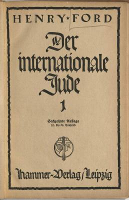 Z-2159 : Der internationale Jude 1 (o.J.)