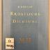 00/9095 : Kroatische Dichtung (1933)