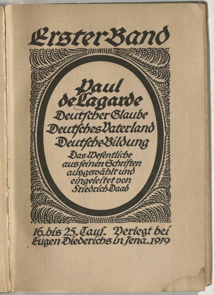 Z-2448 : Deutscher Glaube, Deutsches Vaterland, Deutsche Bildung (1919)