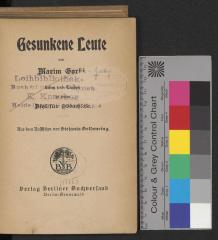 G 2496-7-24 : Gesunkene Leute: Leben und Treiben in einem Asyl für Obdachlose (1923)