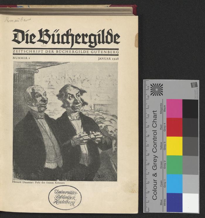 F 7841-5-3::1928-29 : Die Büchergilde (1928/29)