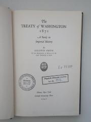 Oe 7184 (ausgesondert) : The treaty of Washington 1871 : a study in imperial history. (1941)