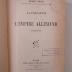 Od 272 (ausgesondert) : La fondation de l'empire allemand : 1852 - 1871 (1906)