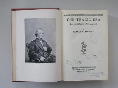 Oe 7170 (ausgesondert) : The tragic era : the revolution after Lincoln (1929)