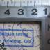 - (Antiquariat Kerst), Stempel: Besitzwechsel: ungültig, Besitzwechsel, Name, ; 'Getilgt im Auftrag des Vorbesitzers. Kerst'.  (Prototyp)