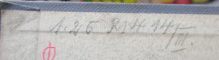 VIII 2240 2.Ex.: System der Ästhetik (1914);- (unbekannt), Von Hand: Preis, Nummer; '1.25 R 1414/III.'. 