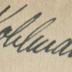 -, Von Hand: Autogramm; 'Kohlmann'