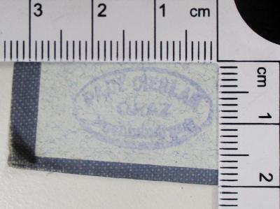 -, Stempel: Buchhändler; 'PAUL CIESLAR GRAZ Buchhandlung
'
