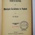 G 4142 Lin : Städteverwaltung und Munizipal-Sozialismus in England (1897)