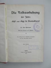 Oc 7230 (ausgesondert) : Die Volkserhebung der Jahre 1848 und 1849 in Deutschland. (1900)
