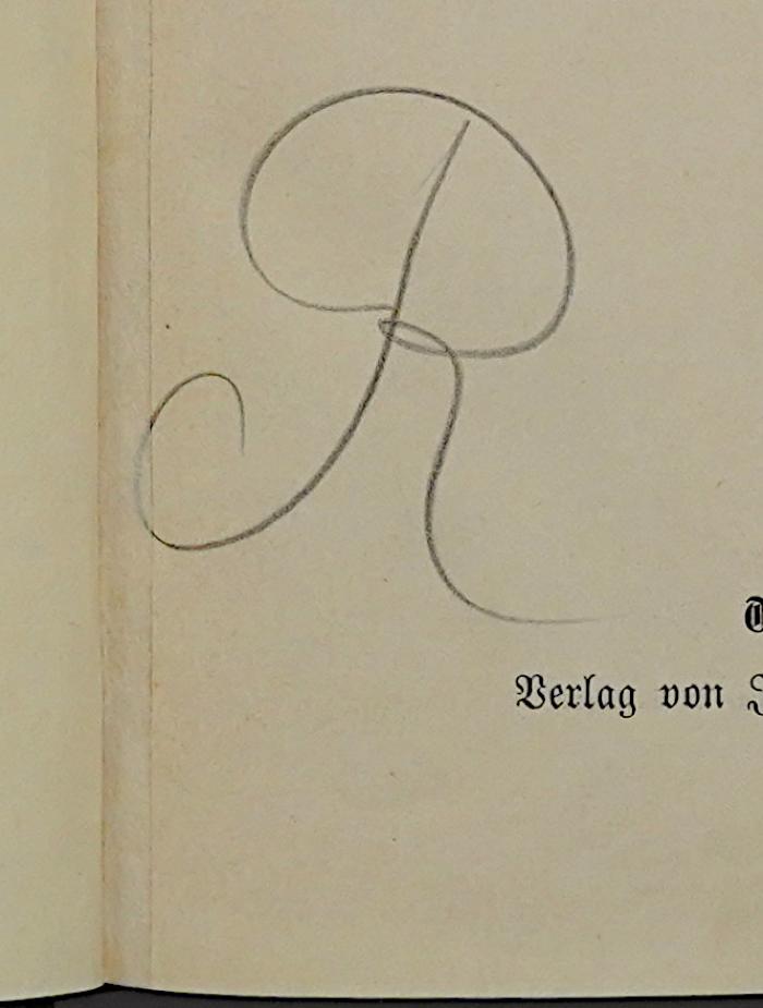 R 23 Lab-3<4> : Das Staatsrecht des Deutschen Reiches. 3 (1901);-, Von Hand: Zeichen; 'R'