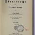 R 23 Lab-2<4> : Das Staatsrecht des Deutschen Reiches. 2 (1901)