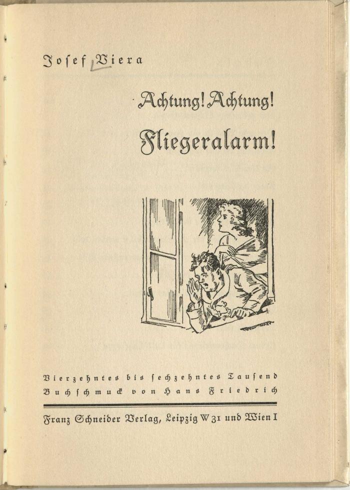 Z-3376 : Achtung! Achtung! Fliegeralarm! (1934)