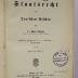 R 23 Lab-1<2> und -2<2> : Das Staatsrecht des Deutschen Reiches. 1. und 2. Band (1888, 1891)