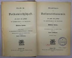 W 131 Rosch-1(22) : Die Grundlagen der Nationalökonomie (1897)