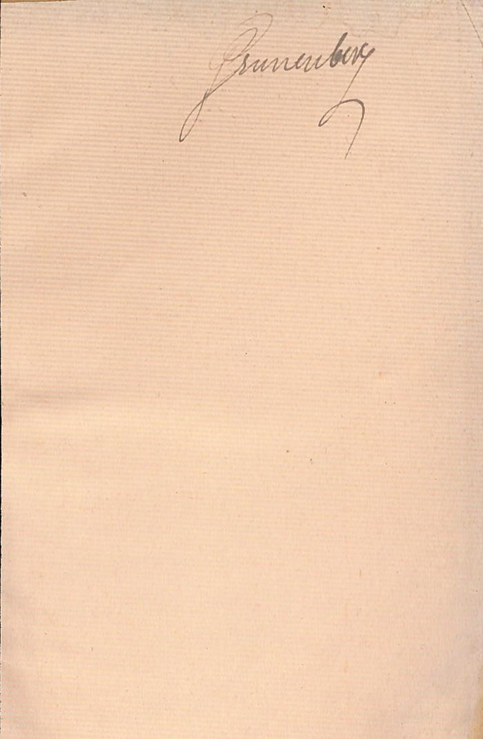 - (Grunenberg, Andreas), Von Hand: Autogramm; 'Grunenberg'. 