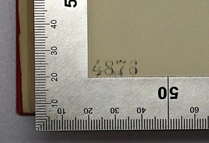 Da 68 : Die Welt im Querschnitt des Verkehrs (1928);-, Stempel: Nummer; '4876'