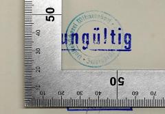 - (Städtische Volksbücherei Berlin Wilmersdorf), Stempel: Berufsangabe/Titel/Branche, Ortsangabe; 'Volksbücherei Wilmersdorf Zweigstelle Heligensee'.  (Prototyp)