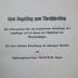 Kc 715 2.Ex.: Vom Vogelflug zum Menschenflug : Eine Untersuchung über die physikalischen Grundlagen des Vogelfluges und ein Beweis der Möglichkeit des Menschanfluges (1940)