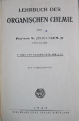 Kd 566 d: Lehrbuch der organischen Chemie (1929)