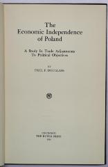 D 917 : The Economic Independence of Poland (1934)