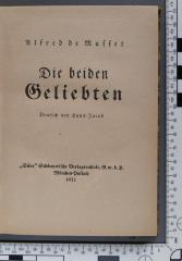  Die beiden Geliebten (1921)