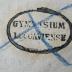 - (Gymnasium zu Luckau), Stempel: Name, Berufsangabe/Titel/Branche, Ortsangabe; 'Gymnasium Luccaviense'.  (Prototyp)