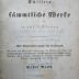  Schillers sämmtliche Werke in zwölf Bänden. Erster Band. (1838)