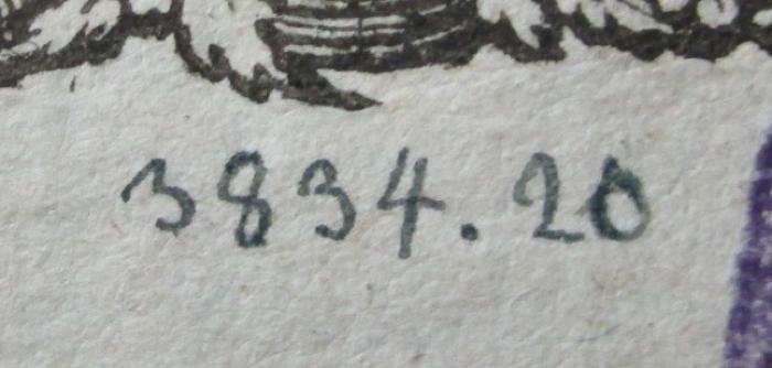  Histoire naturelle, générale et particuliere. Tome XIII. (1786);- (unbekannt), Von Hand: Nummer; '####.20'. 