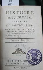 Histoire naturelle, générale et particuliere. Quadrupèdes, Tome VIII (1787)